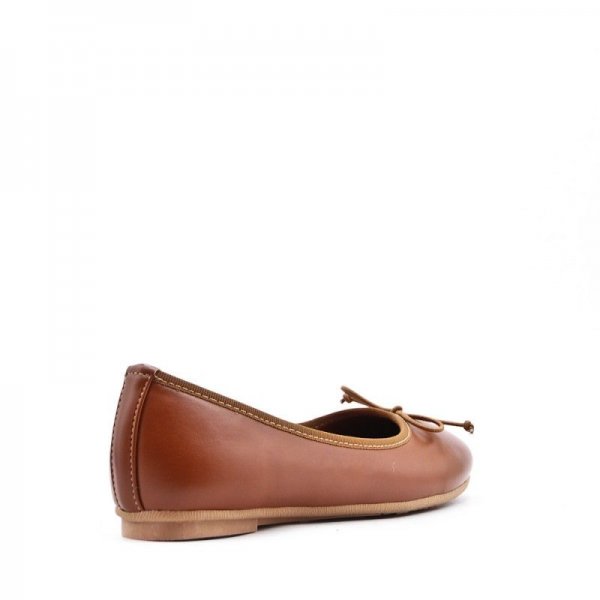 Ballerine confort en simili cuir