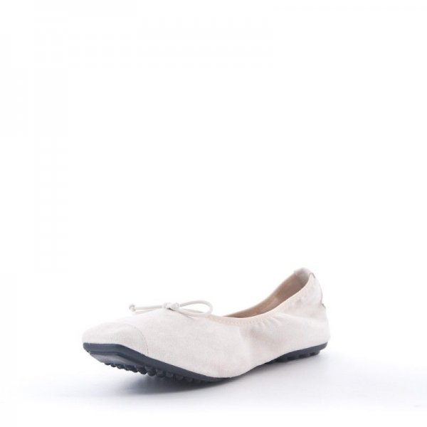 Ballerine en simili daim